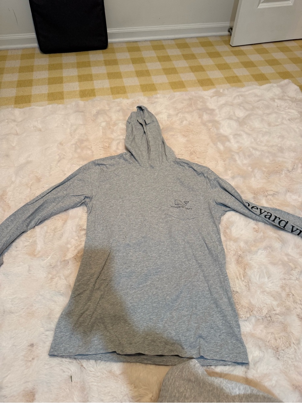 Vineyard Vines Men's Heather Gray Zip-Up Hoodie